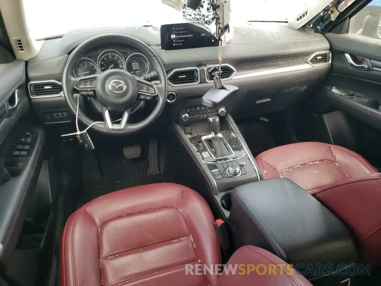 8 fotografías del automóvil dañado JM3KFBCM1R0377037 MAZDA CX-5 PREFE 2024