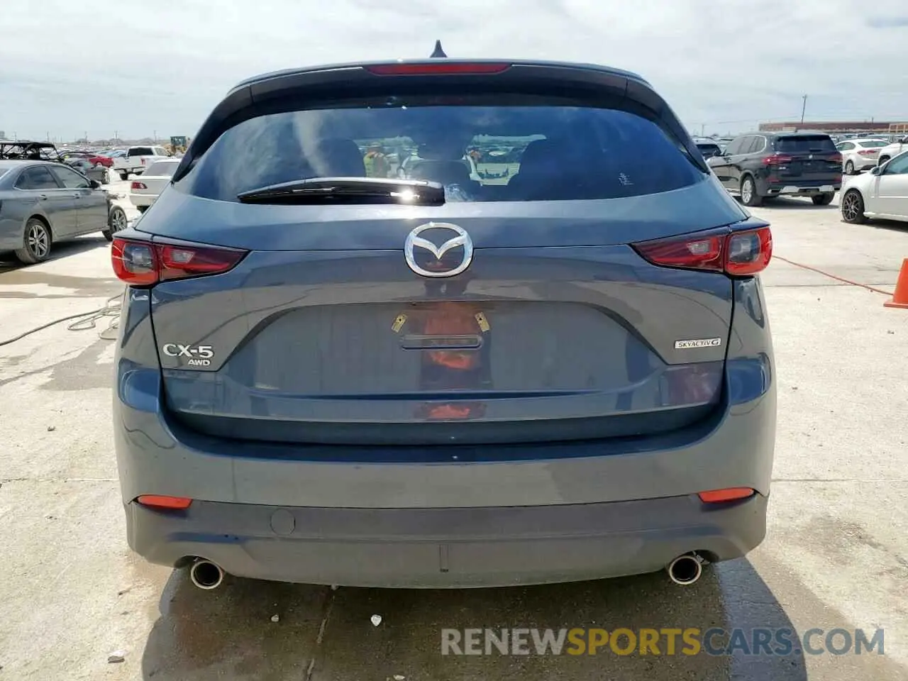 6 fotografías del automóvil dañado JM3KFBCM1R0386112 MAZDA CX-5 PREFE 2024