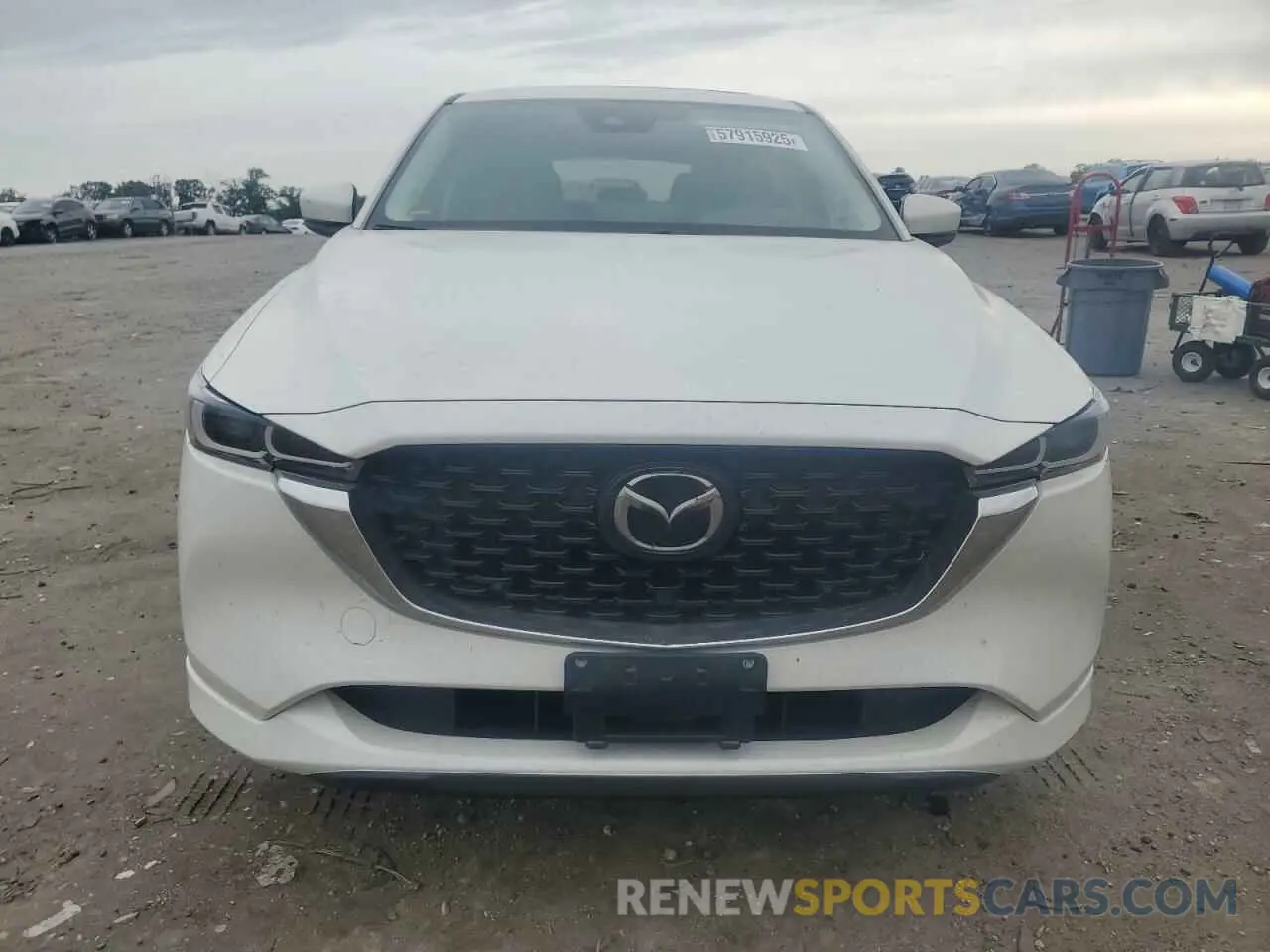 5 fotografías del automóvil dañado JM3KFBCM2R0373482 MAZDA CX-5 PREFE 2024