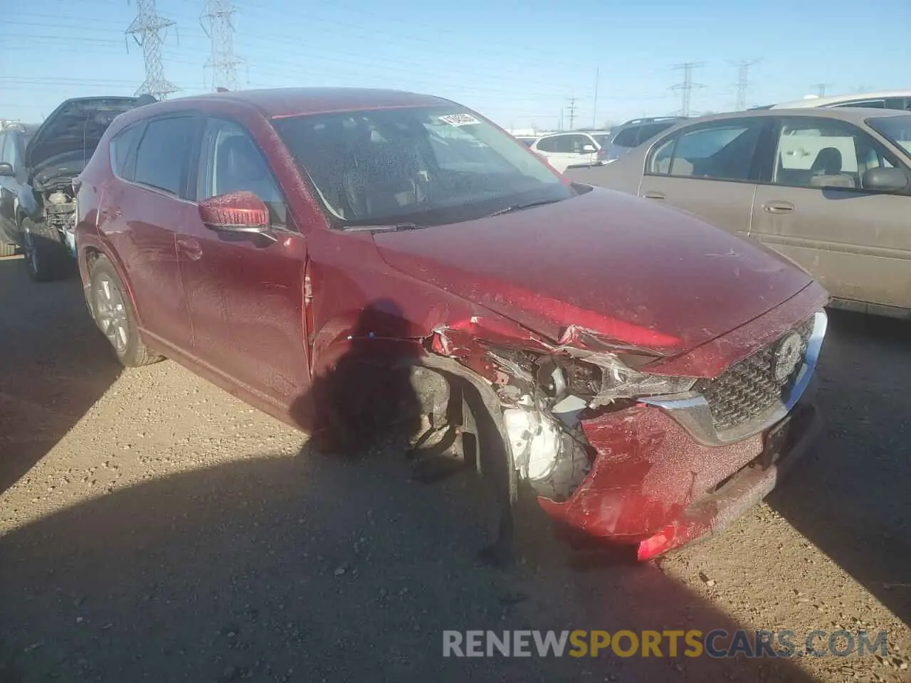 4 fotografías del automóvil dañado JM3KFBCM5R0387540 MAZDA CX-5 PREFE 2024
