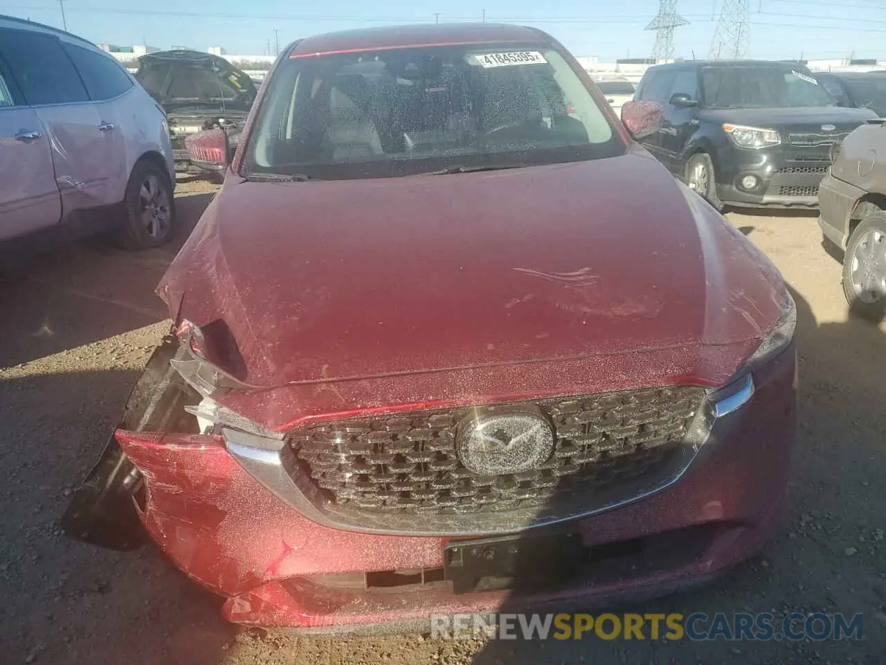 5 fotografías del automóvil dañado JM3KFBCM5R0387540 MAZDA CX-5 PREFE 2024
