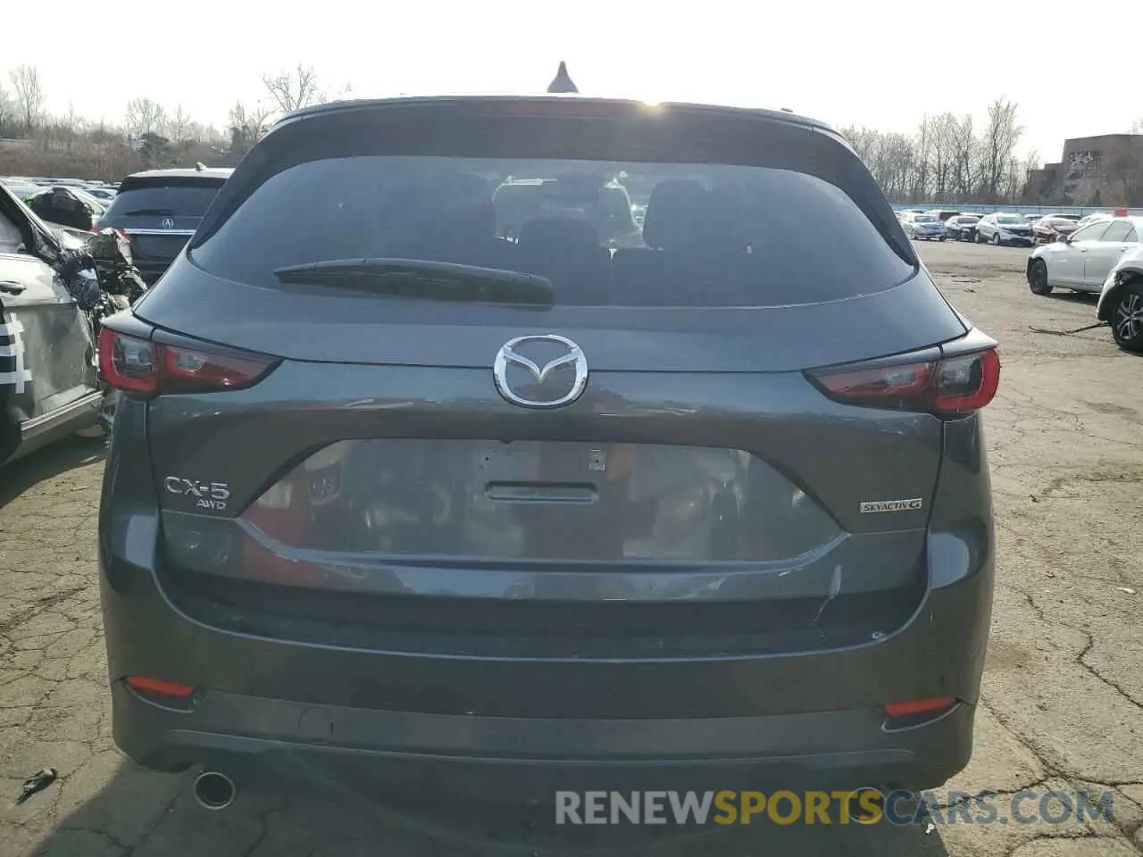 6 fotografías del automóvil dañado JM3KFBCM8R0397219 MAZDA CX-5 PREFE 2024