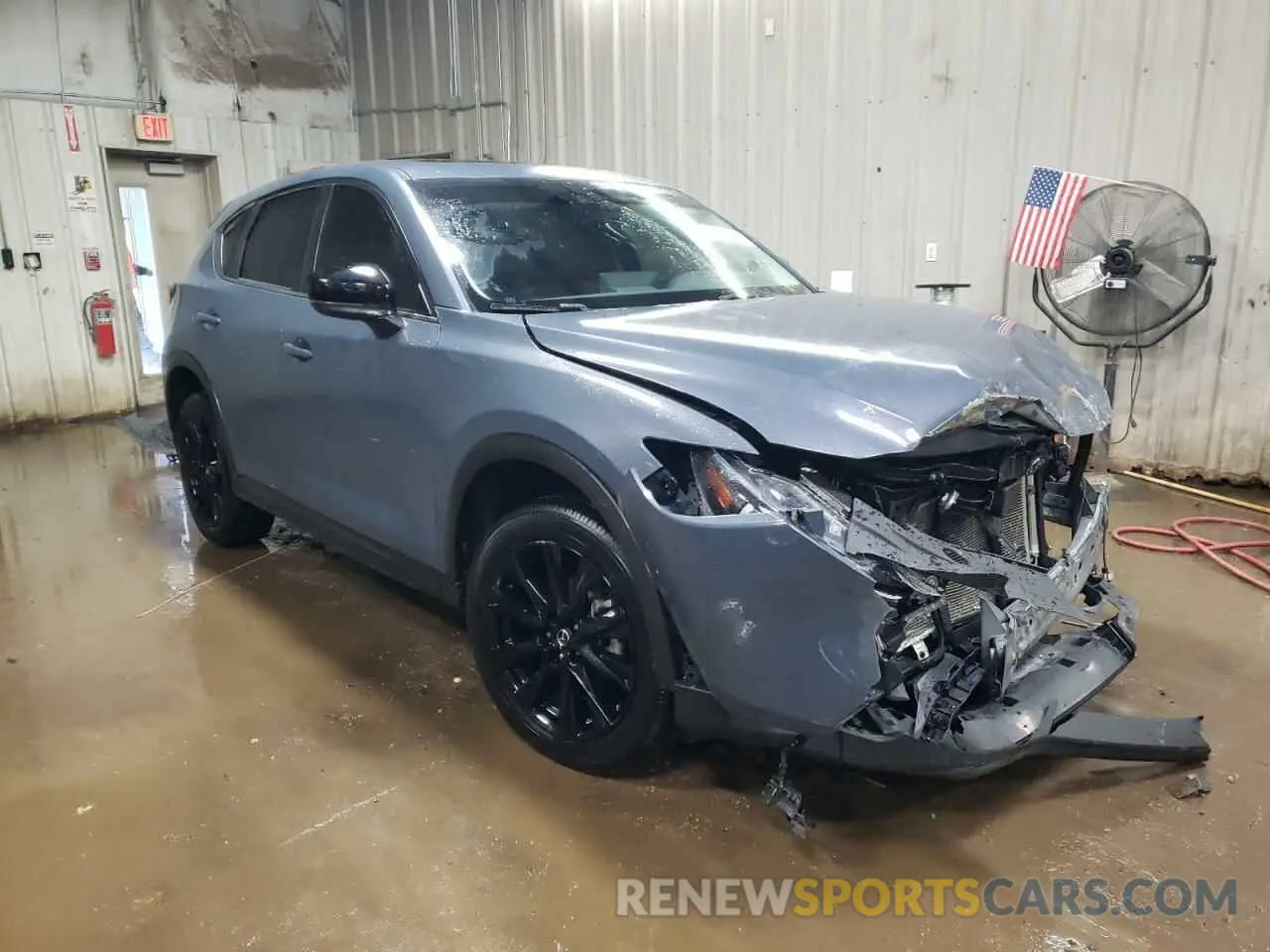 4 fotografías del automóvil dañado JM3KFBCM9R0372216 MAZDA CX-5 PREFE 2024