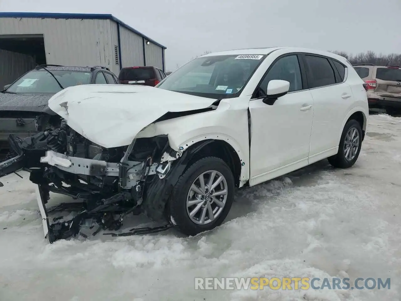 1 fotografías del automóvil dañado JM3KFBCMXR0399019 MAZDA CX-5 PREFE 2024