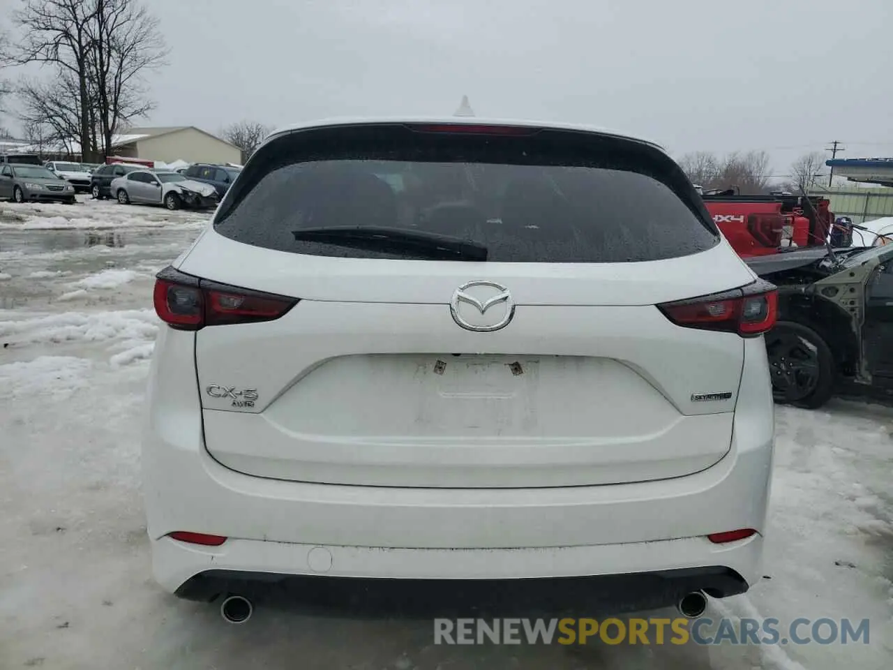 6 fotografías del automóvil dañado JM3KFBCMXR0399019 MAZDA CX-5 PREFE 2024