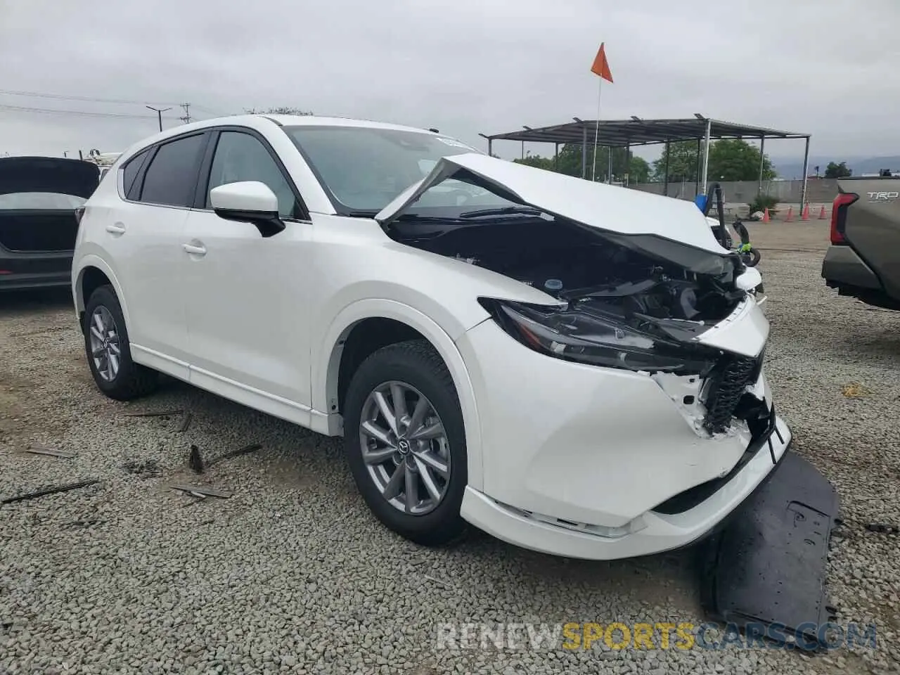 4 fotografías del automóvil dañado JM3KFBCL1S0652015 MAZDA CX-5 PREFE 2025