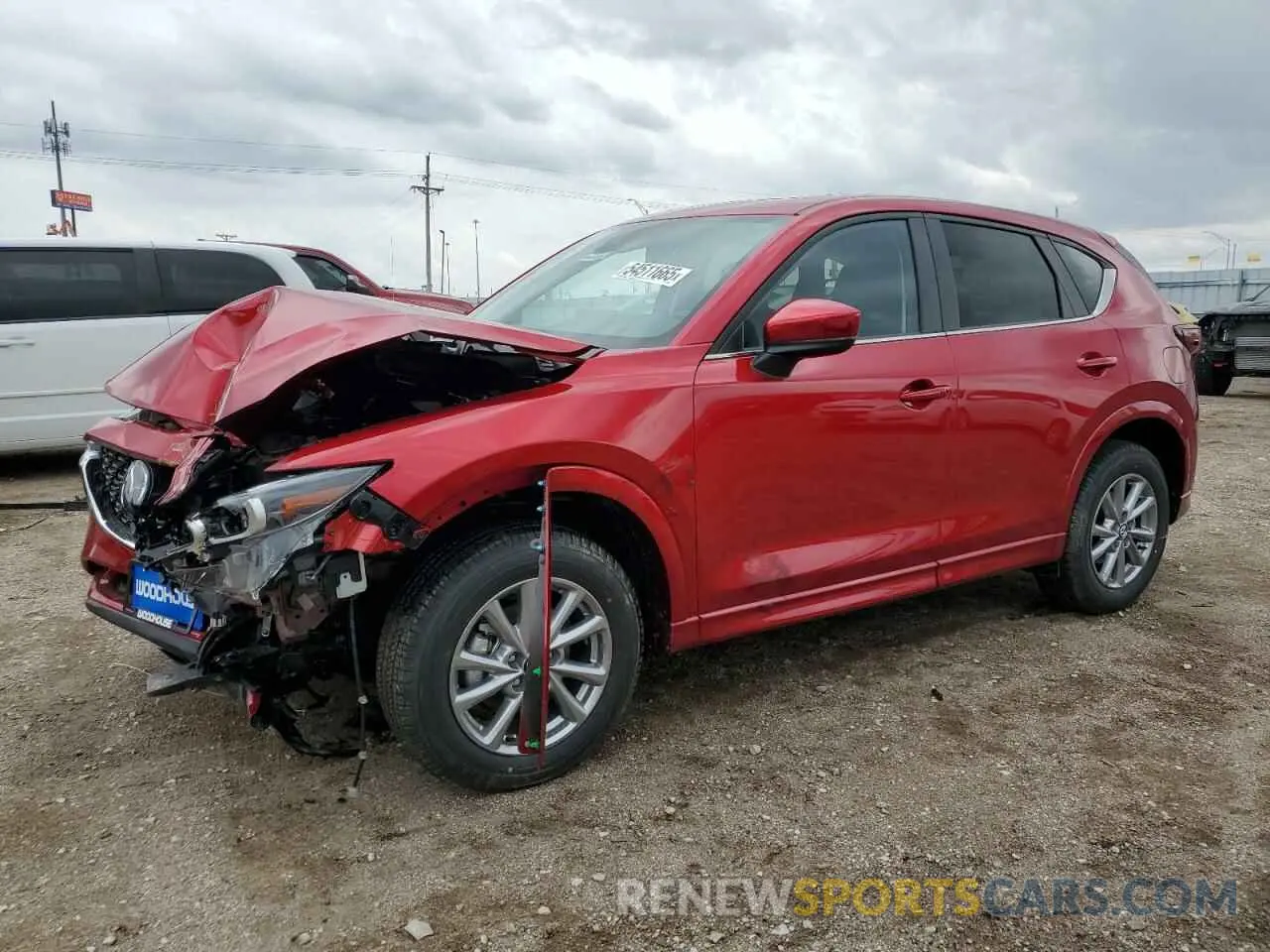 1 fotografías del automóvil dañado JM3KFBCL5S0640689 MAZDA CX-5 PREFE 2025