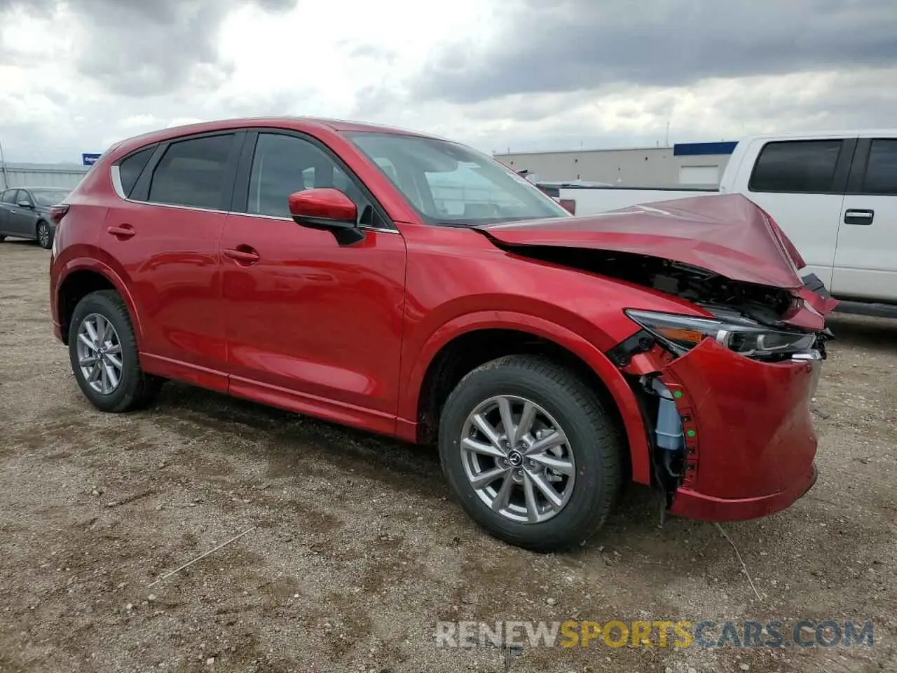 4 fotografías del automóvil dañado JM3KFBCL5S0640689 MAZDA CX-5 PREFE 2025