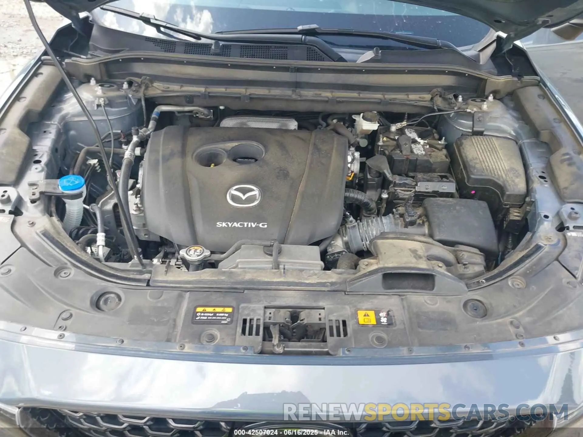 10 fotografías del automóvil dañado JM3KSBCM4N0532335 MAZDA CX-5 PREFERRED 2022
