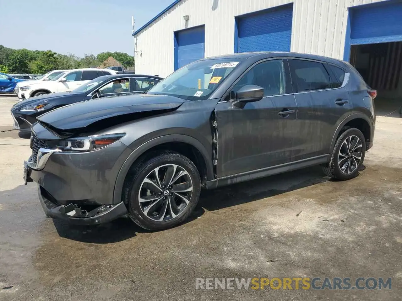 1 fotografías del automóvil dañado JM3KFBDM2N0608374 MAZDA CX-5 PREMI 2022