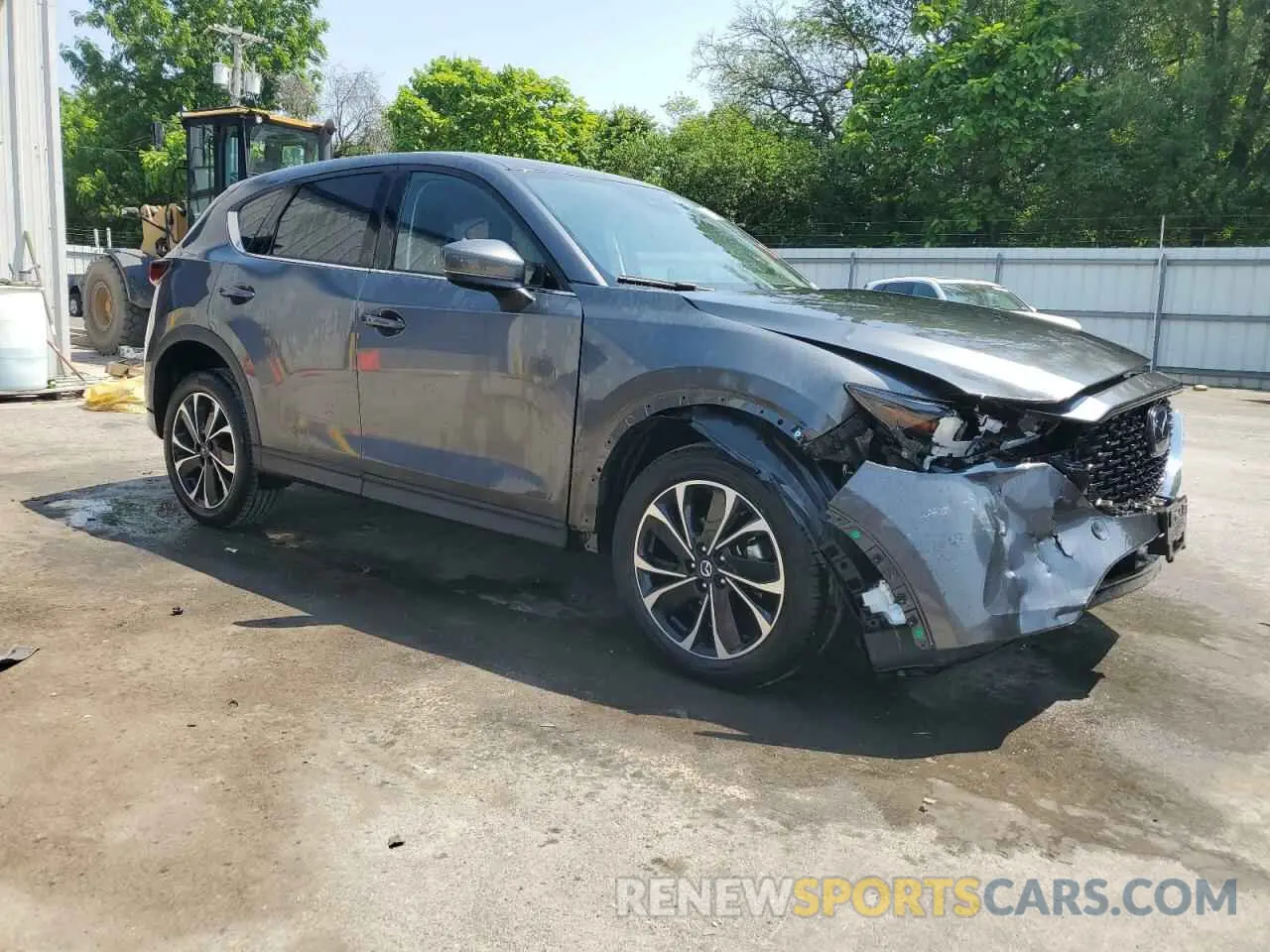 4 fotografías del automóvil dañado JM3KFBDM2N0608374 MAZDA CX-5 PREMI 2022