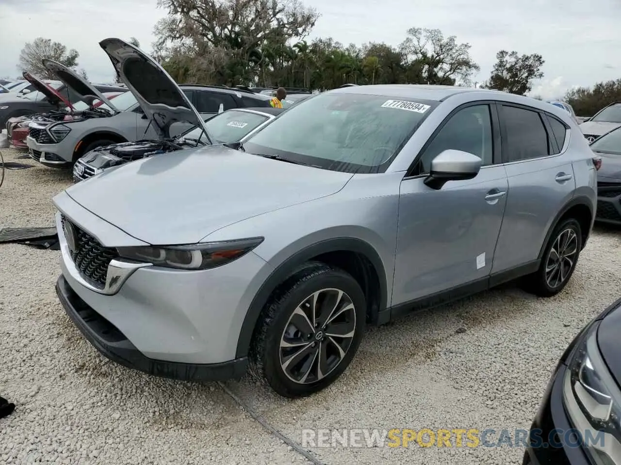 1 fotografías del automóvil dañado JM3KFBDM2N0647515 MAZDA CX-5 PREMI 2022