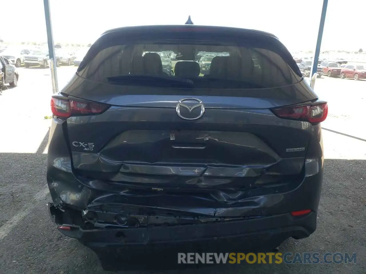 6 fotografías del automóvil dañado JM3KFBDM5N0602570 MAZDA CX-5 PREMI 2022