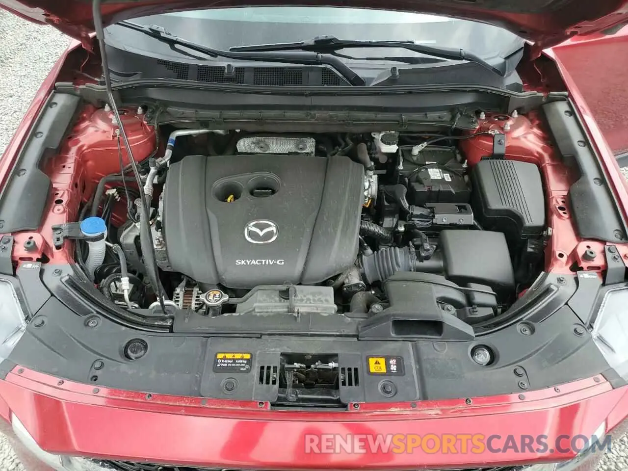 12 fotografías del automóvil dañado JM3KFBDM5N0630479 MAZDA CX-5 PREMI 2022