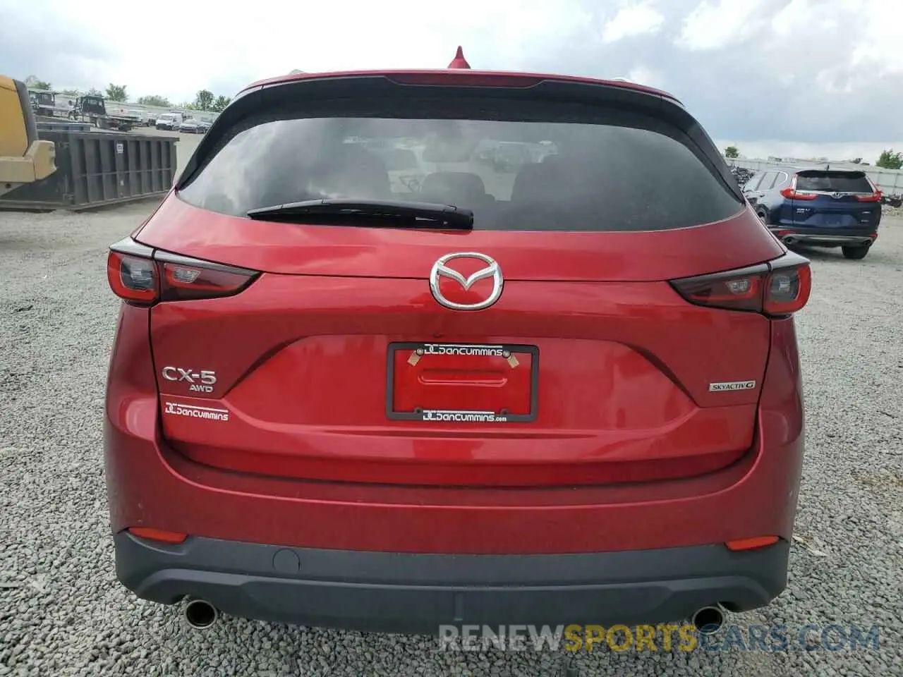 6 fotografías del automóvil dañado JM3KFBDM5N0630479 MAZDA CX-5 PREMI 2022