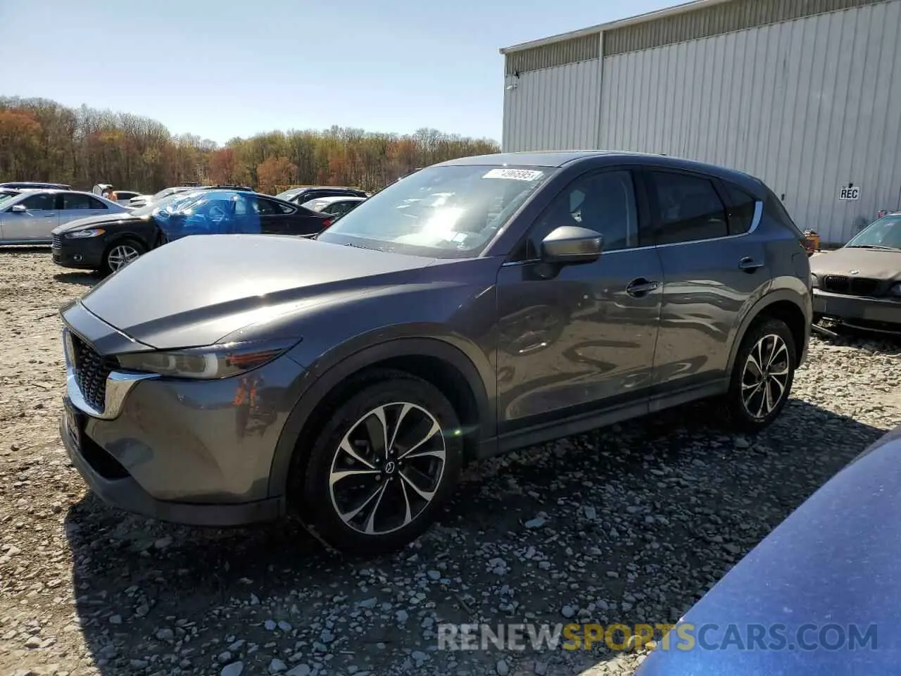 1 fotografías del automóvil dañado JM3KFBDM5N1525080 MAZDA CX-5 PREMI 2022
