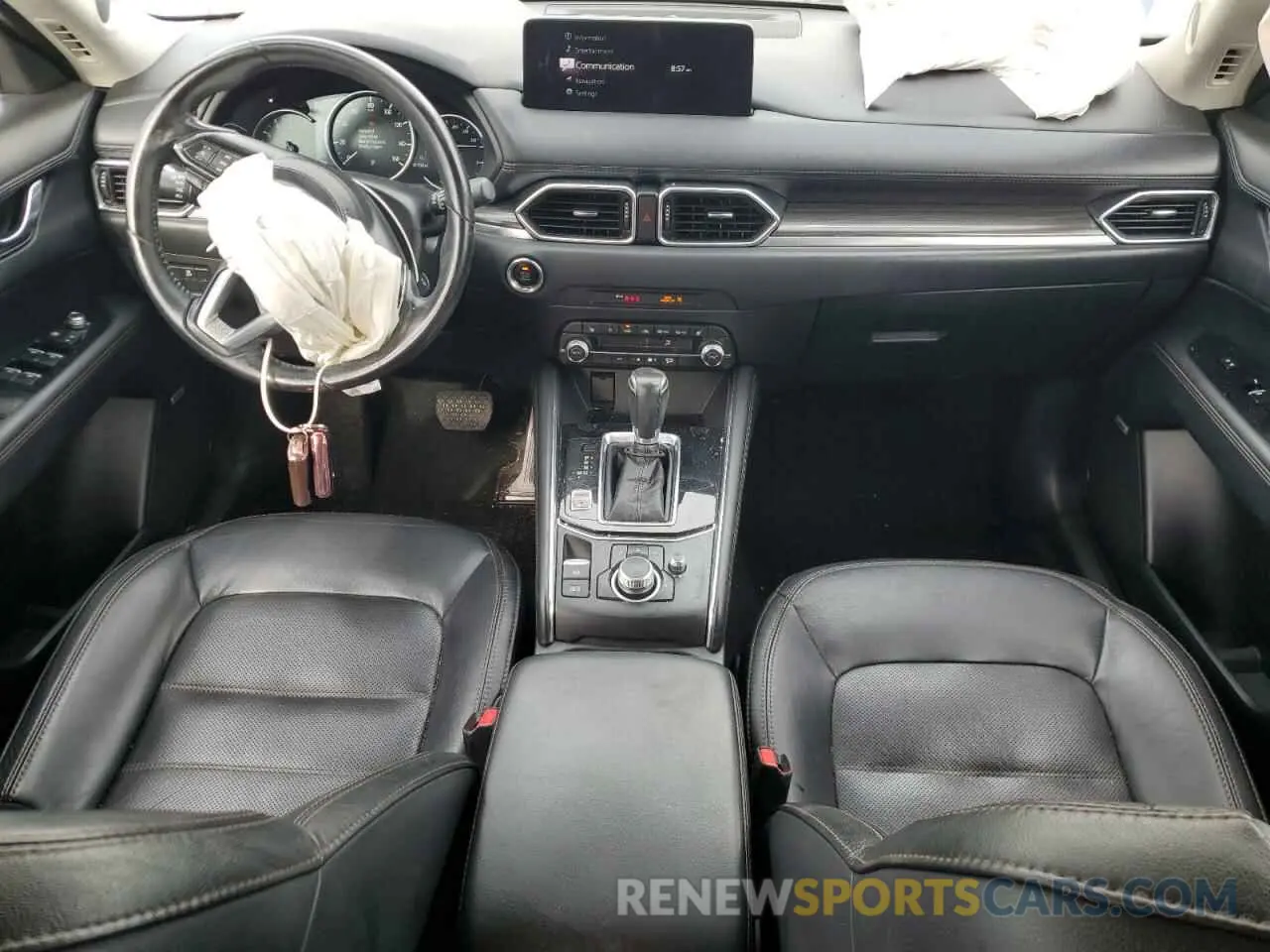 8 fotografías del automóvil dañado JM3KFBDM5N1540517 MAZDA CX-5 PREMI 2022