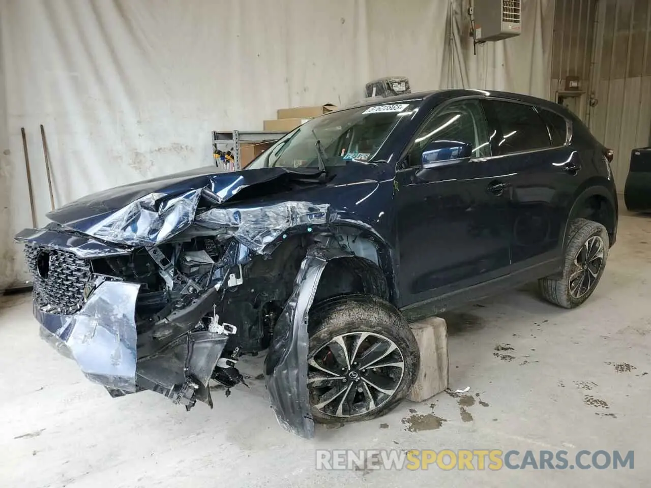 1 fotografías del automóvil dañado JM3KFBDM5N1629780 MAZDA CX-5 PREMI 2022