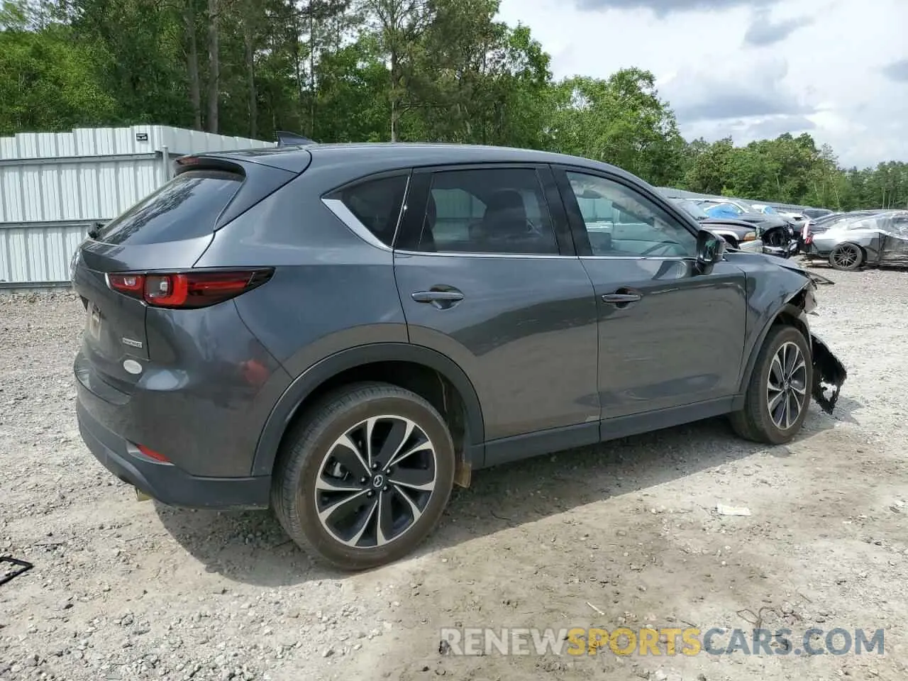 3 fotografías del automóvil dañado JM3KFBDM6N0539690 MAZDA CX-5 PREMI 2022