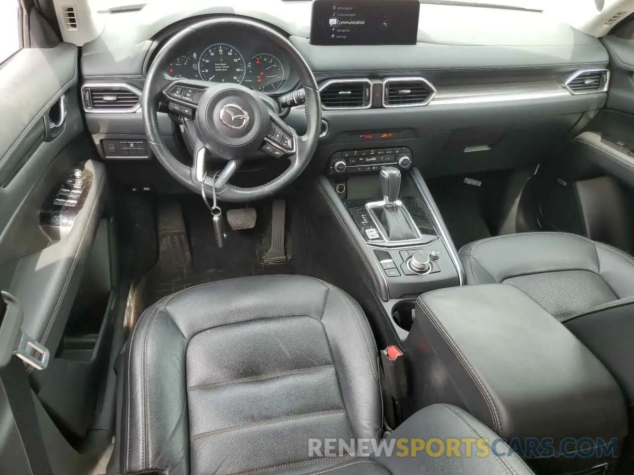 8 fotografías del automóvil dañado JM3KFBDM6N0539690 MAZDA CX-5 PREMI 2022