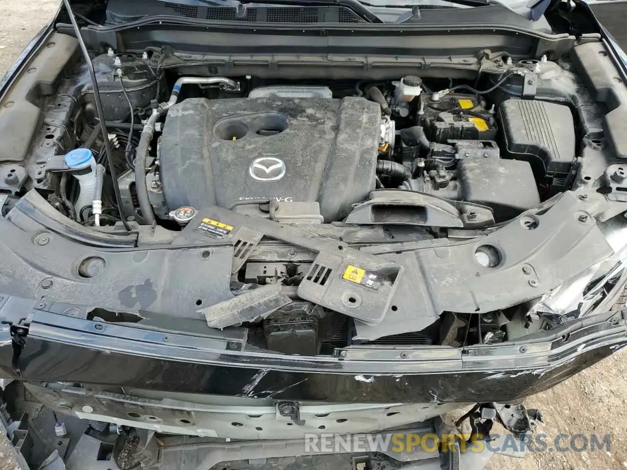 12 fotografías del automóvil dañado JM3KFBDM6N1594098 MAZDA CX-5 PREMI 2022