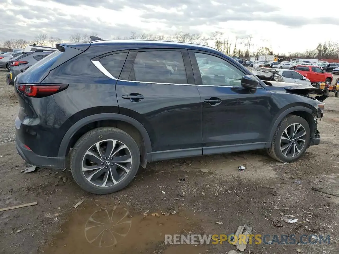 3 fotografías del automóvil dañado JM3KFBDM6N1594098 MAZDA CX-5 PREMI 2022