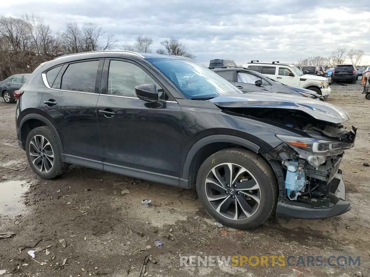 4 fotografías del automóvil dañado JM3KFBDM6N1594098 MAZDA CX-5 PREMI 2022
