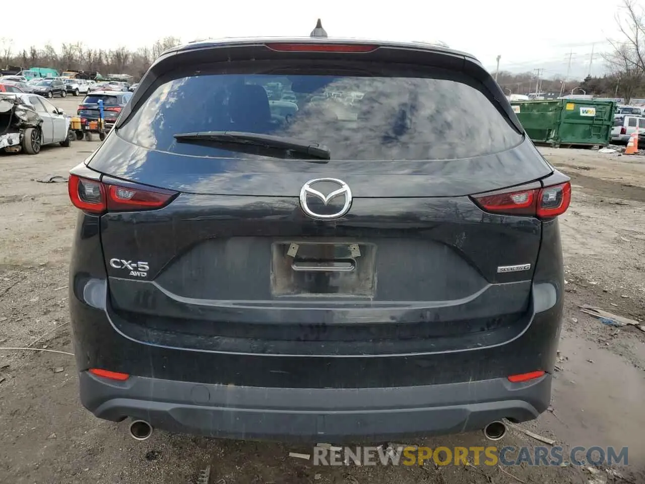 6 fotografías del automóvil dañado JM3KFBDM6N1594098 MAZDA CX-5 PREMI 2022