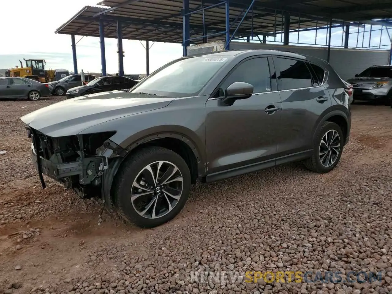 1 fotografías del automóvil dañado JM3KFBDM8N0590642 MAZDA CX-5 PREMI 2022