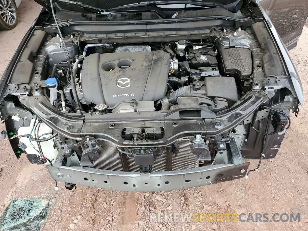 12 fotografías del automóvil dañado JM3KFBDM8N0590642 MAZDA CX-5 PREMI 2022