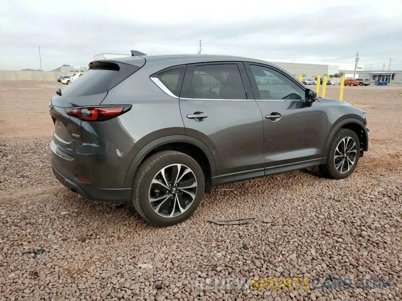 3 fotografías del automóvil dañado JM3KFBDM8N0590642 MAZDA CX-5 PREMI 2022