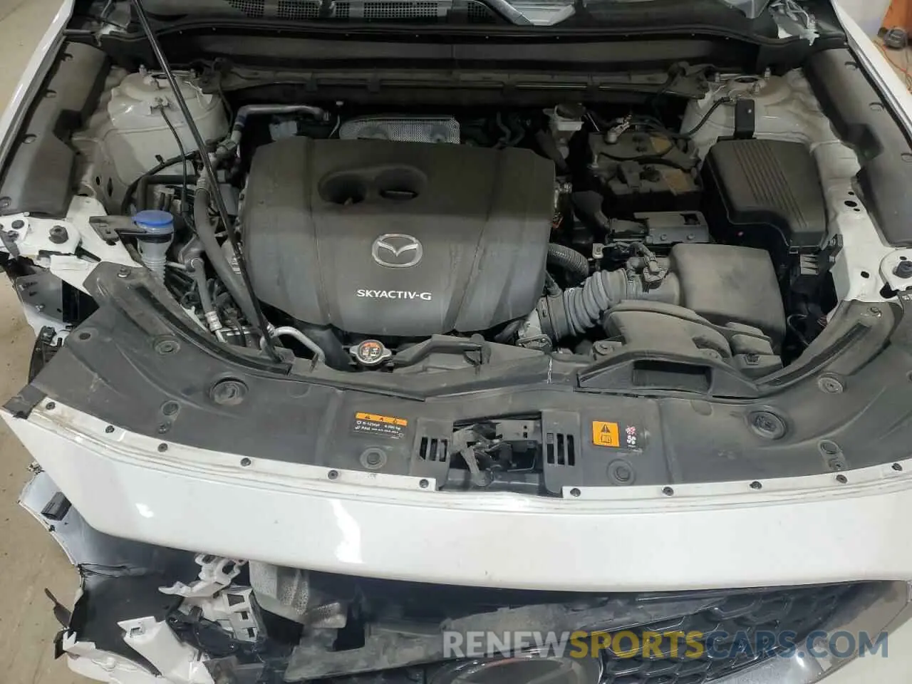 12 fotografías del automóvil dañado JM3KFBDM8N1626405 MAZDA CX-5 PREMI 2022