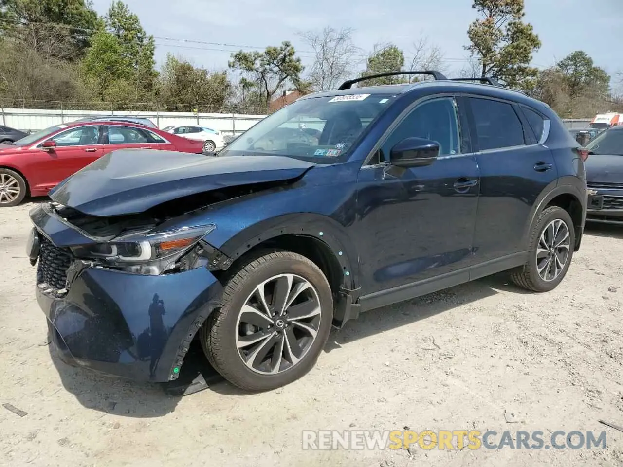 1 fotografías del automóvil dañado JM3KFBDMXN0559814 MAZDA CX-5 PREMI 2022