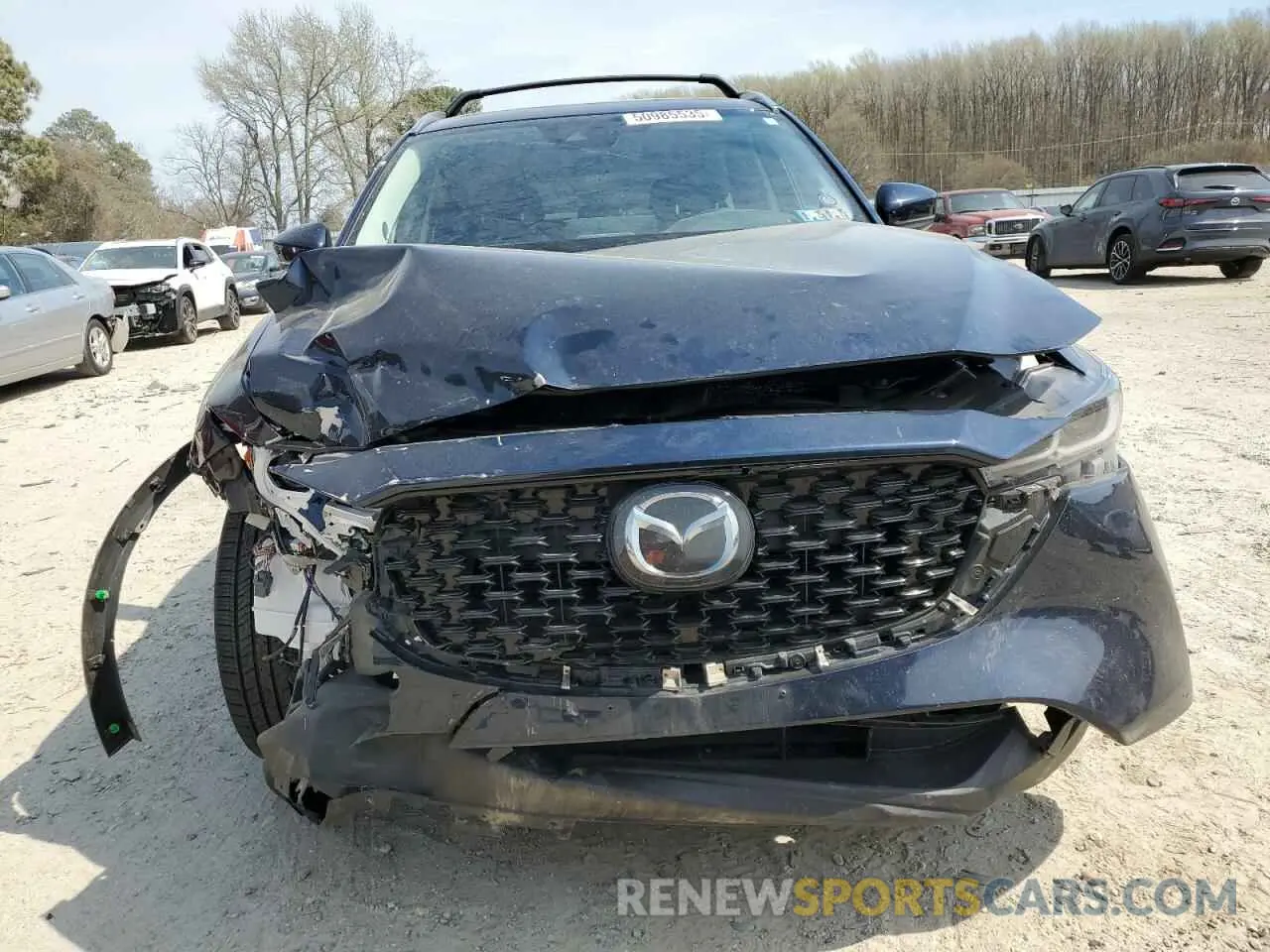 5 fotografías del automóvil dañado JM3KFBDMXN0559814 MAZDA CX-5 PREMI 2022