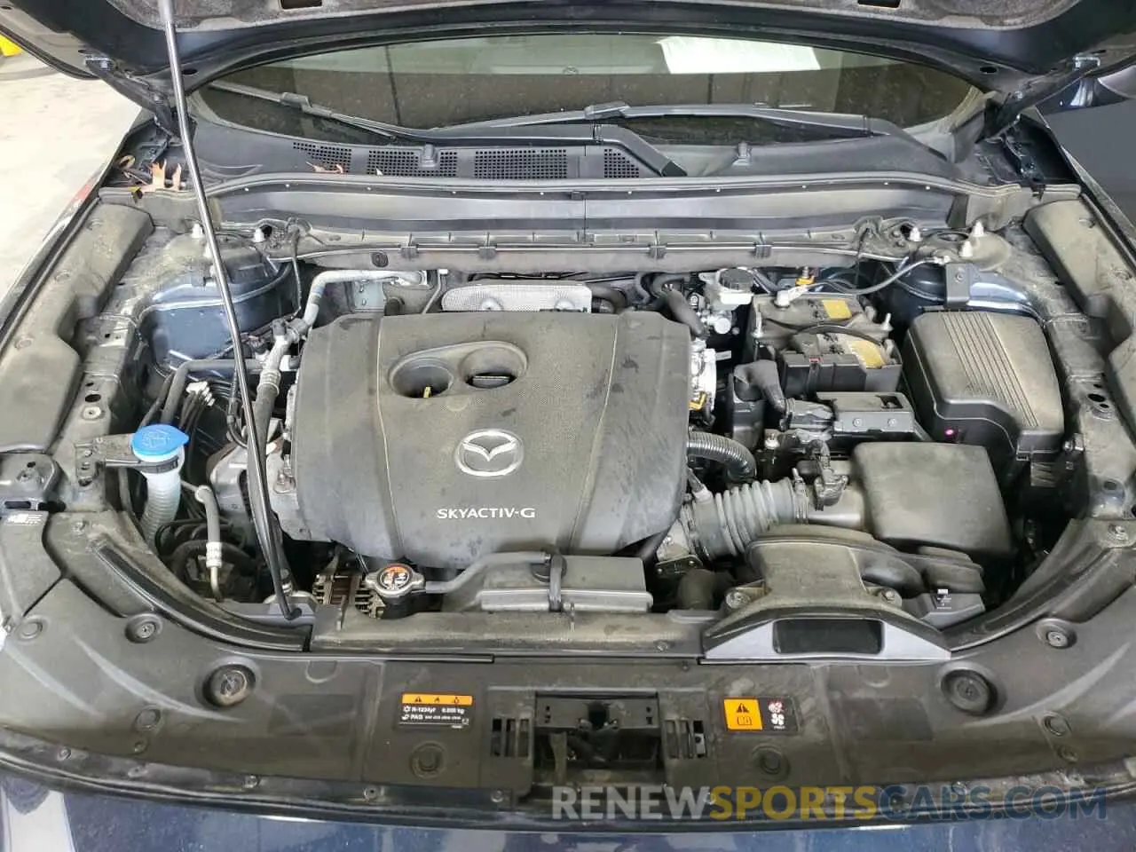 12 fotografías del automóvil dañado JM3KFBEM0N0558184 MAZDA CX-5 PREMI 2022