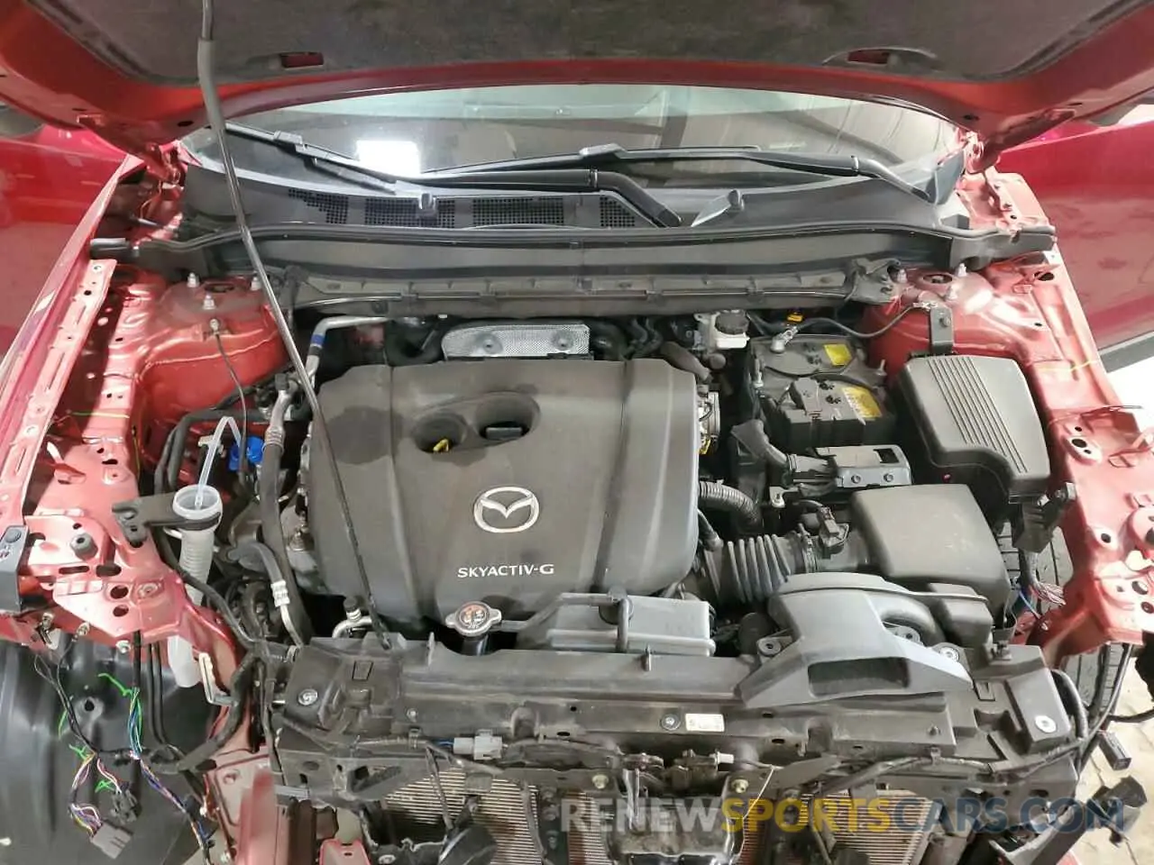 12 fotografías del automóvil dañado JM3KFBEM1N1606673 MAZDA CX-5 PREMI 2022
