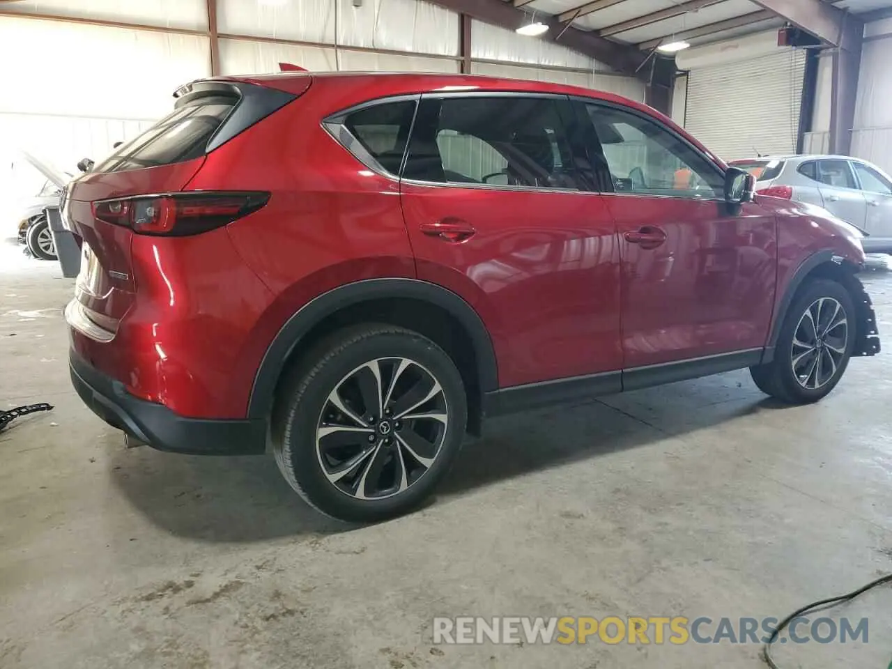 3 fotografías del automóvil dañado JM3KFBEM1N1606673 MAZDA CX-5 PREMI 2022
