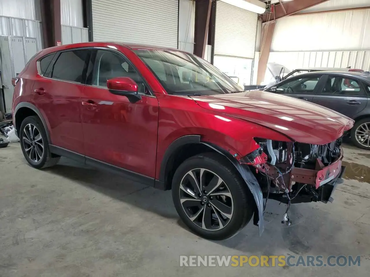 4 fotografías del automóvil dañado JM3KFBEM1N1606673 MAZDA CX-5 PREMI 2022