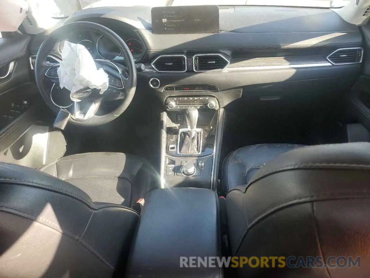 8 fotografías del automóvil dañado JM3KFBEM3N1530213 MAZDA CX-5 PREMI 2022