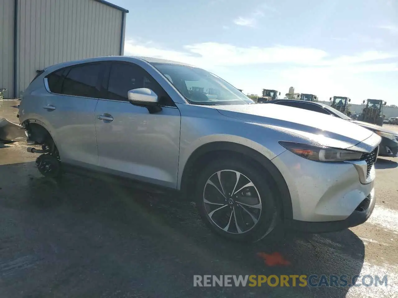 4 fotografías del automóvil dañado JM3KFBDM3P0204552 MAZDA CX-5 PREMI 2023