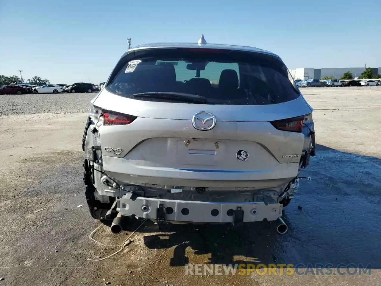 6 fotografías del automóvil dañado JM3KFBDM3P0204552 MAZDA CX-5 PREMI 2023