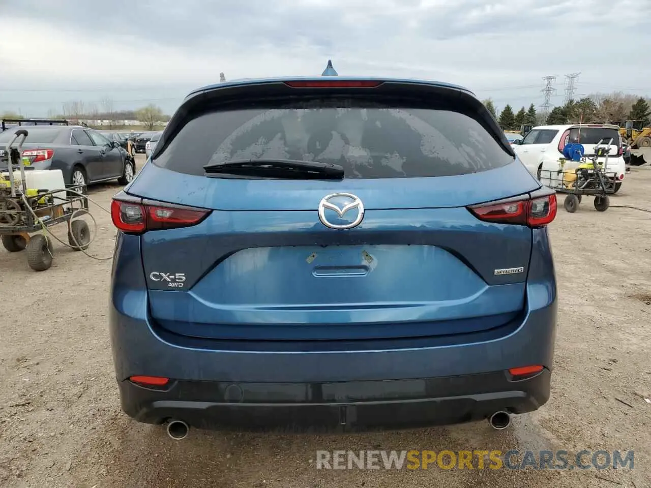 6 fotografías del automóvil dañado JM3KFBDM3P0225045 MAZDA CX-5 PREMI 2023