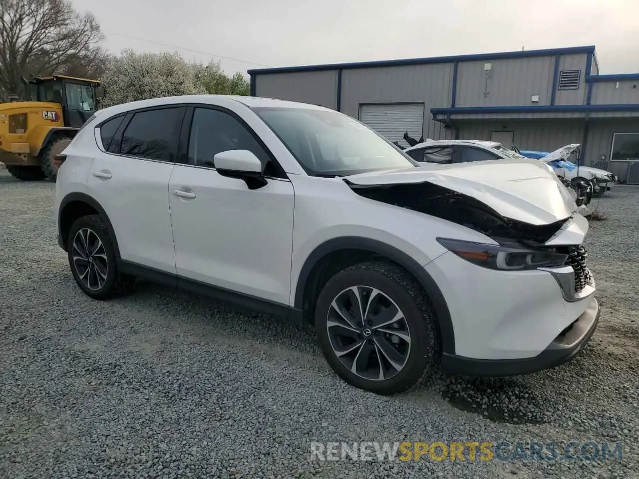 4 fotografías del automóvil dañado JM3KFBDM4P0182545 MAZDA CX-5 PREMI 2023