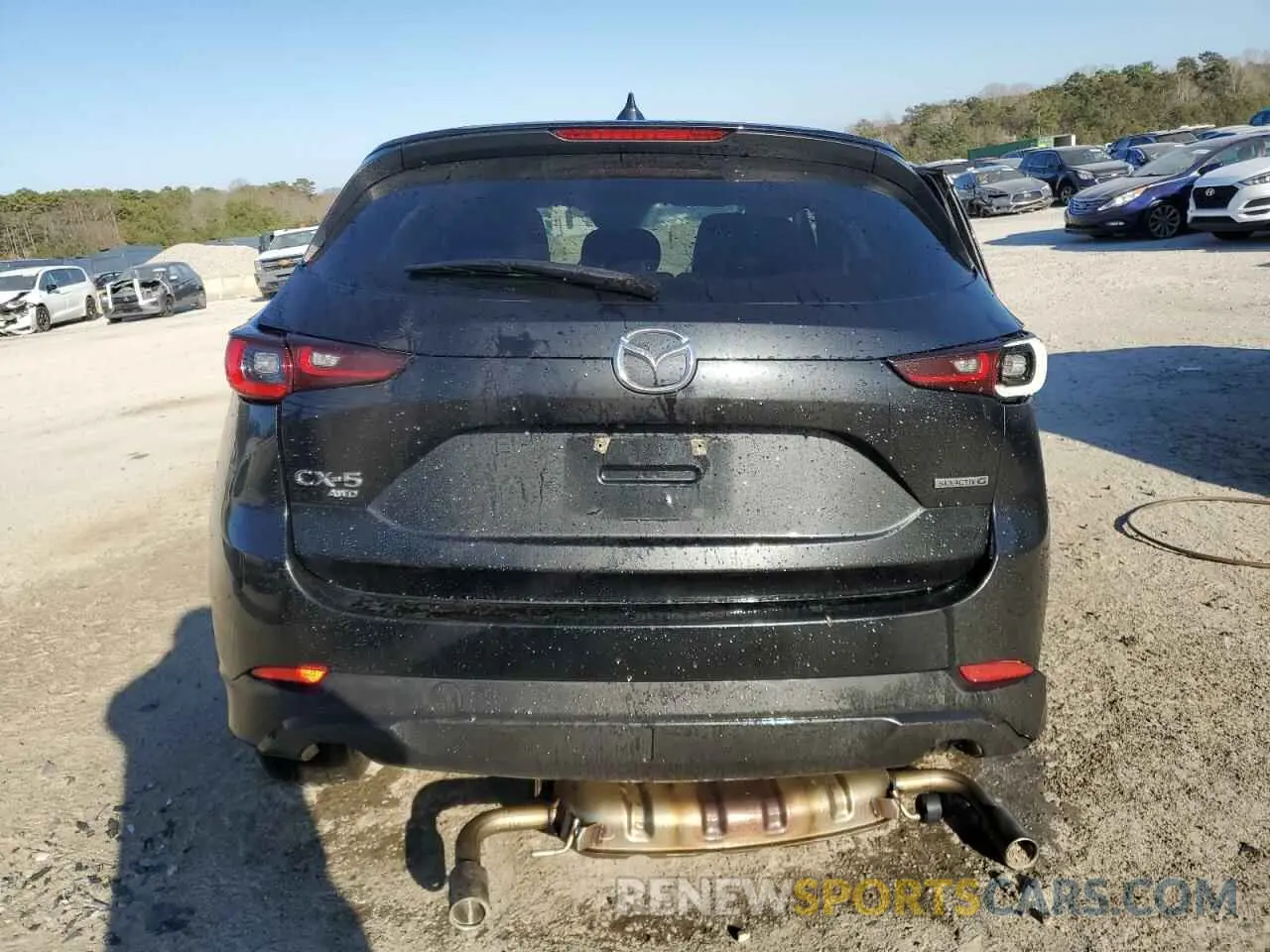 6 fotografías del automóvil dañado JM3KFBDM4P0190712 MAZDA CX-5 PREMI 2023