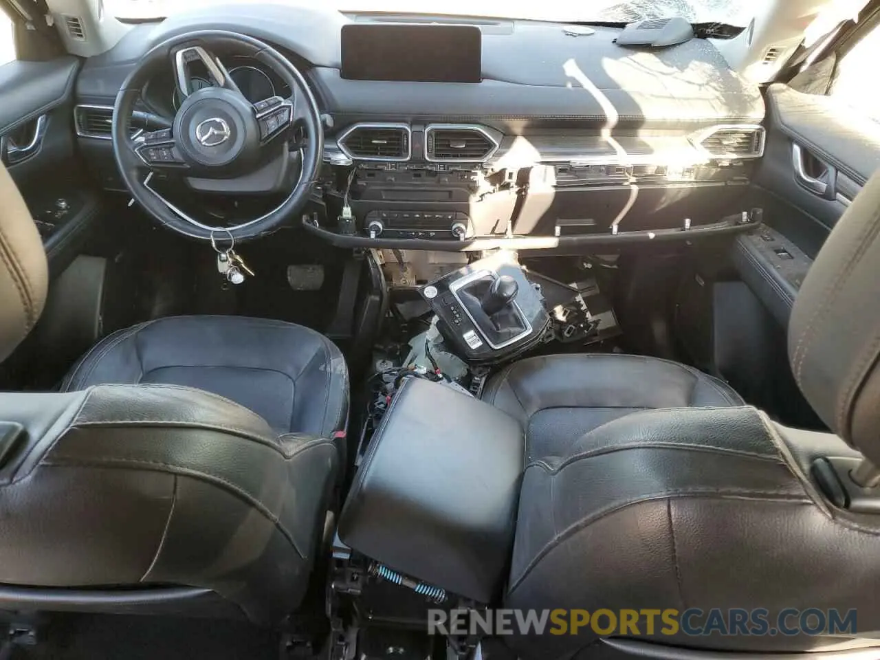 8 fotografías del automóvil dañado JM3KFBDM4P0190712 MAZDA CX-5 PREMI 2023