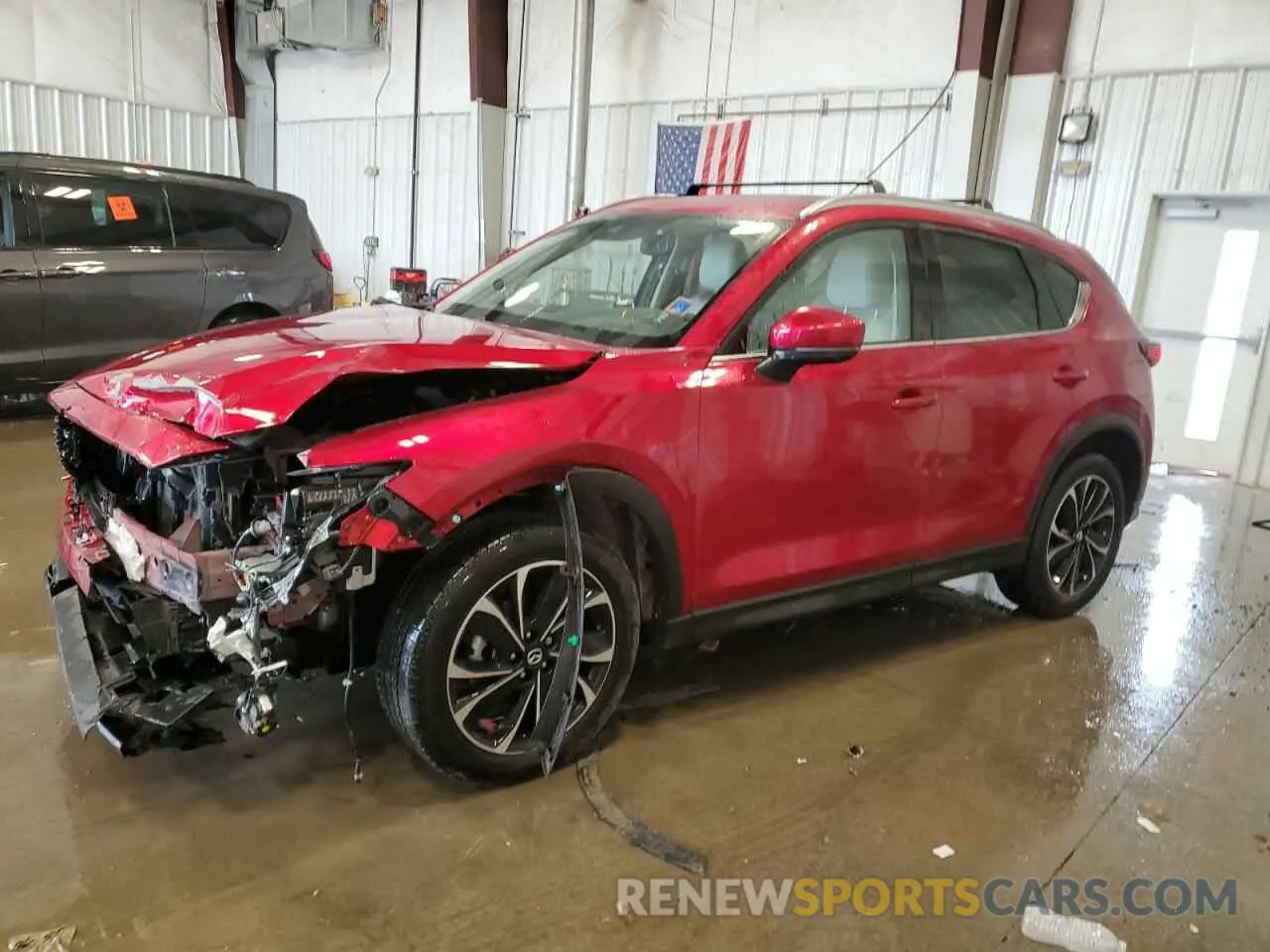 1 fotografías del automóvil dañado JM3KFBDM5P0288650 MAZDA CX-5 PREMI 2023