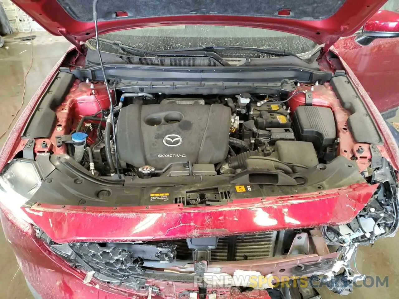 12 fotografías del automóvil dañado JM3KFBDM5P0288650 MAZDA CX-5 PREMI 2023