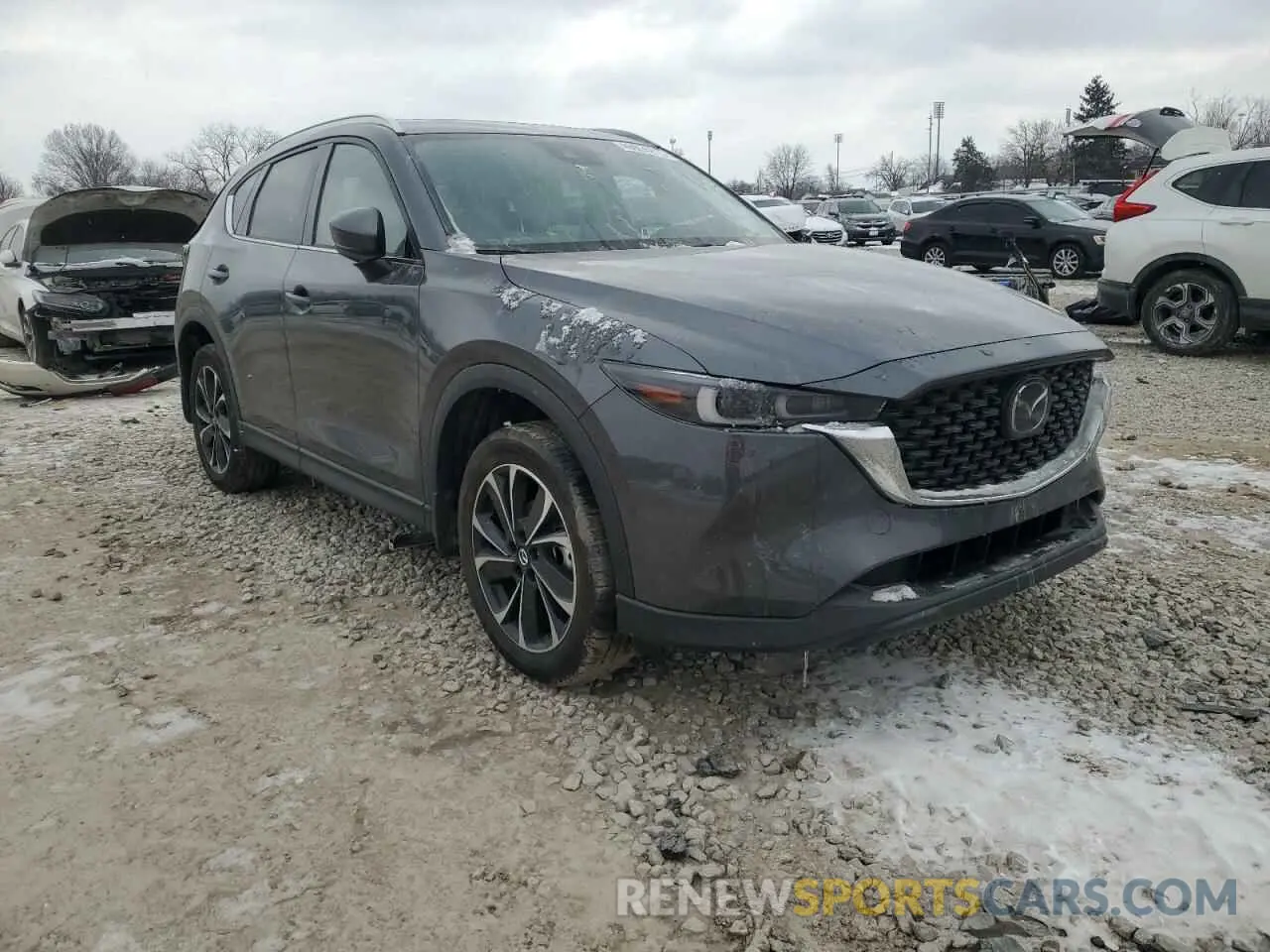 4 fotografías del automóvil dañado JM3KFBDM6P0196740 MAZDA CX-5 PREMI 2023