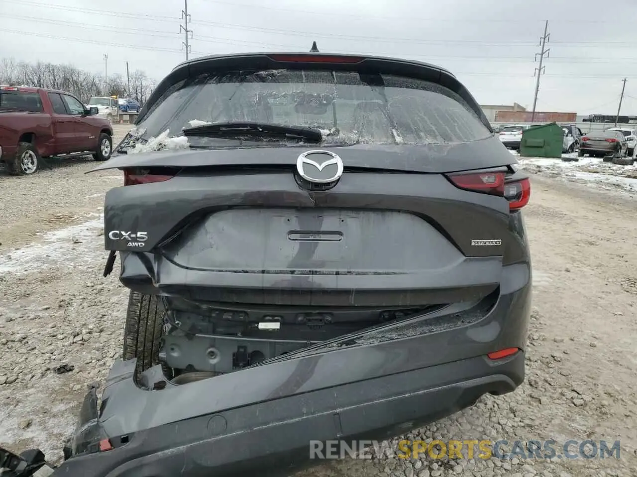 6 fotografías del automóvil dañado JM3KFBDM6P0196740 MAZDA CX-5 PREMI 2023