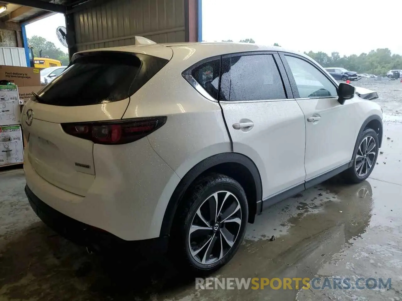 3 fotografías del automóvil dañado JM3KFBDM6P0210040 MAZDA CX-5 PREMI 2023